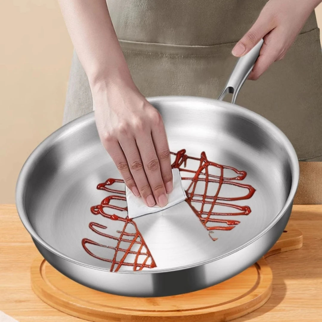 304 Stainless Steel Frying Non-Stick Pan