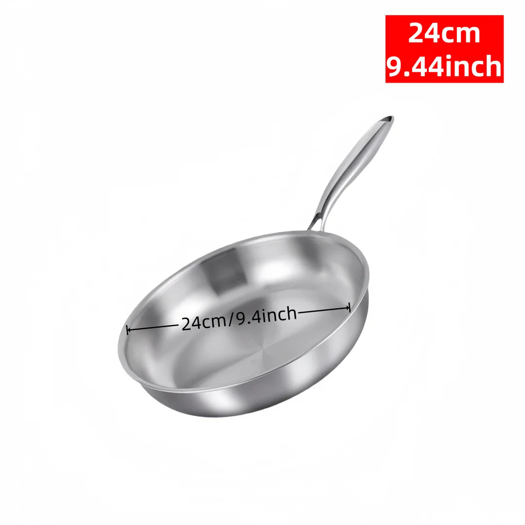 304 Stainless Steel Frying Non-Stick Pan