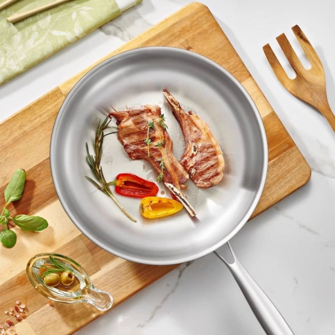 304 Stainless Steel Frying Non-Stick Pan