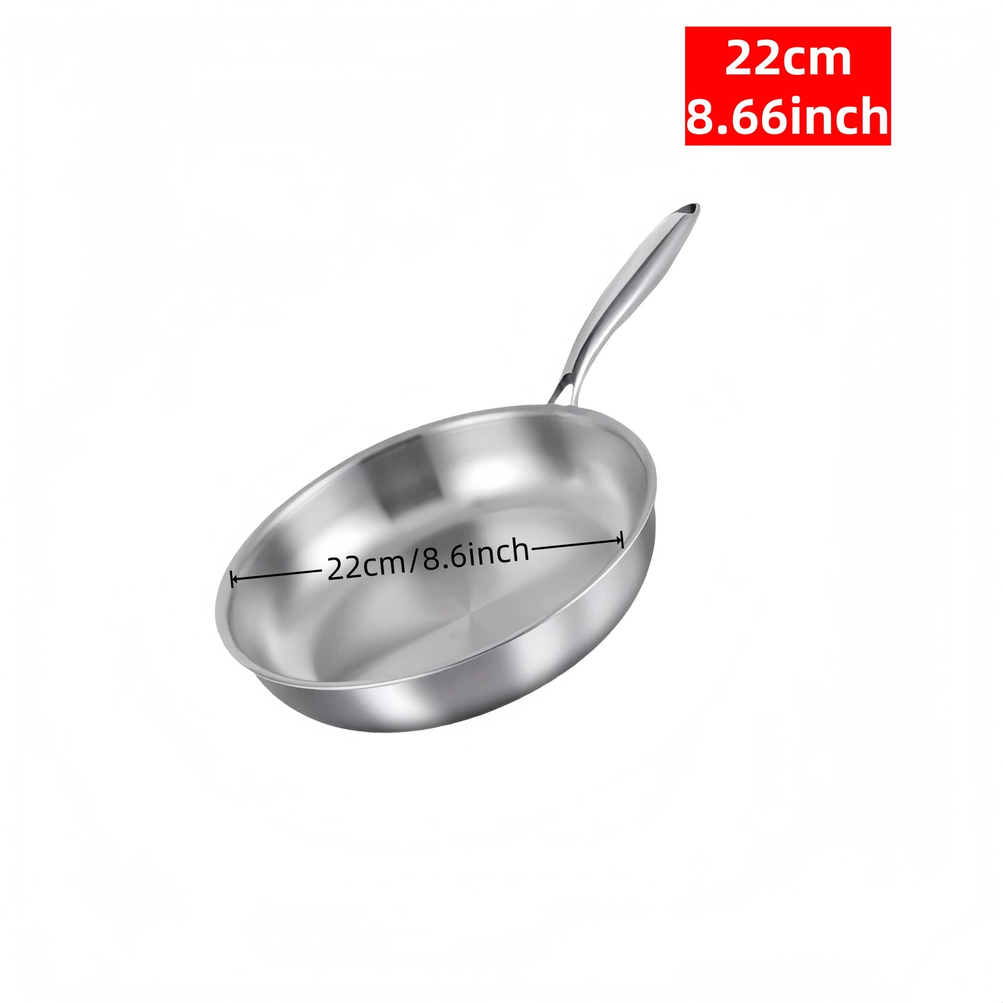 304 Stainless Steel Frying Non-Stick Pan